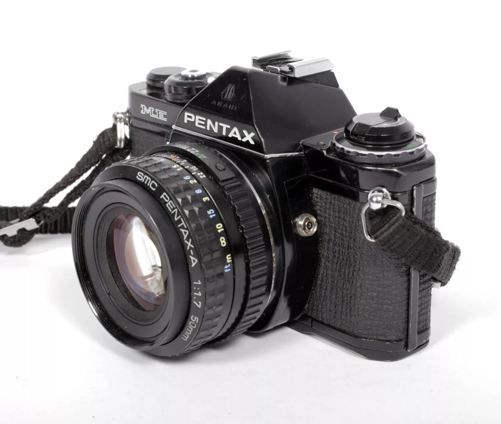 Pentax ME black 35mm SLR Film Camera with 50mm F1.7 SMC lens #0468 Pentax ME black 35mm SLR Film Camera with 50mm F1.7 SMC lens #0468